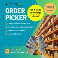Komisjoner Order picker (k|m) Niemcy Komisjoner Order picker (k|m) Niemcy