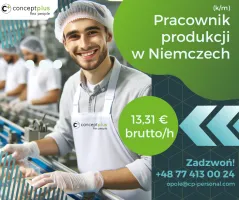 Pracownik produkcji (k/m) bez znajomości języka niemieckiego Pracownik produkcji (k/m) bez znajomości języka niemieckiego