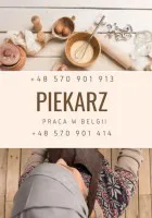 Piekarz - Praca w Belgii Piekarz - Praca w Belgii