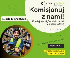 Komisjoner Pracownik magazynu (k/m) Elektronika Komisjoner Pracownik magazynu (k/m) Elektronika