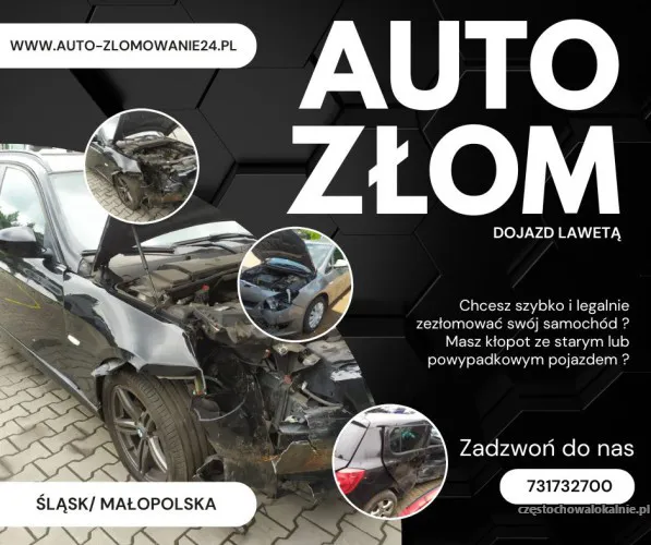 Auto Złom - Złomowanie Aut na Śląsku i w Małopolsce