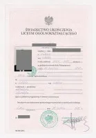 Oferuję Średnie z wpisem, Maturę z wpisem Oferuję Średnie z wpisem, Maturę z wpisem