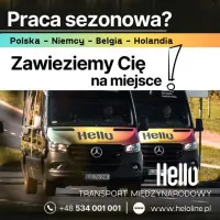 Hello Line Międzynarodowe Przewozy Osób Polska Niemcy Holandia Belgia Hello Line Międzynarodowe Przewozy Osób Polska Niemcy Holandia Belgia