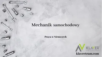 Mechanik samochodowy - Niemcy, okolice Hamburga Mechanik samochodowy - Niemcy, okolice Hamburga