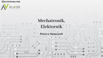 Mechatronik / Elektronik, Niemcy, Wildau Mechatronik / Elektronik, Niemcy, Wildau