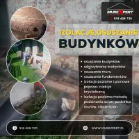 Osuszanie budynków, izolacje, iniekcja, podcinka muru Osuszanie budynków, izolacje, iniekcja, podcinka muru
