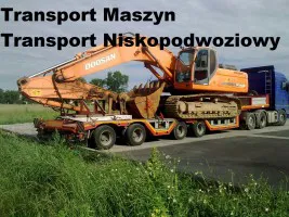 Transport Niskopodwoziowy Maszyn Rolniczych Budowlanych Ponadgabarytowy Transport Niskopodwoziowy Maszyn Rolniczych Budowlanych Ponadgabarytowy