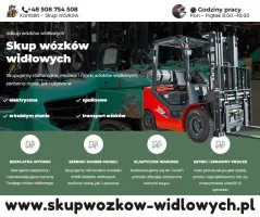Skup wózków widłowych w każdym stanie/ Śląsk i Małopolska Skup wózków widłowych w każdym stanie/ Śląsk i Małopolska