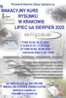 Wakacyjny kurs rysunku Elipsa 2025 Wakacyjny kurs rysunku Elipsa 2025